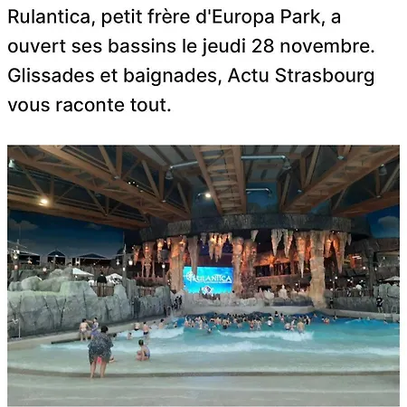 Location grand MH proche europa park 4 personnes *